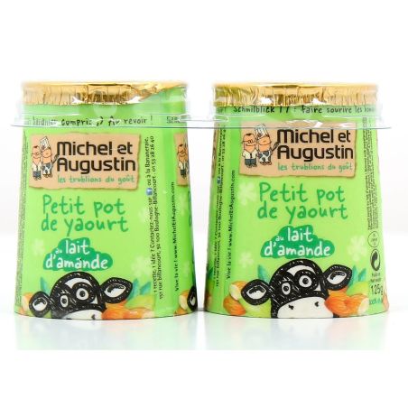 Michel & Augustin M&A Pot Yrt Lait Amande2X125G