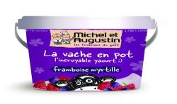 Michel & Augustin 500G Yaourt Framboise/Myrtille