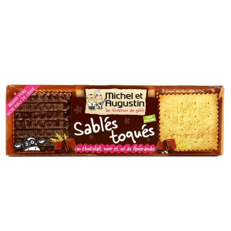 Michel & Augustin M/Aug Sables Choco Noir 178G