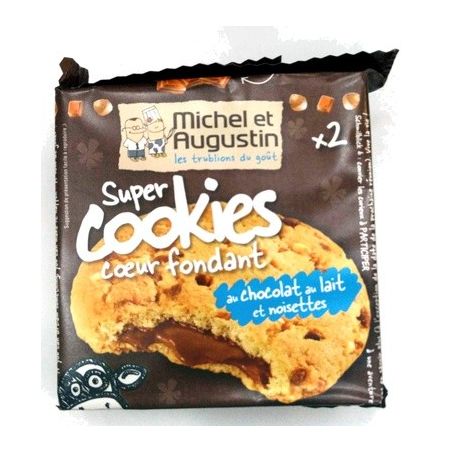 Michel & Augustin M/Aug Cookies Cf Lait Nois 60G