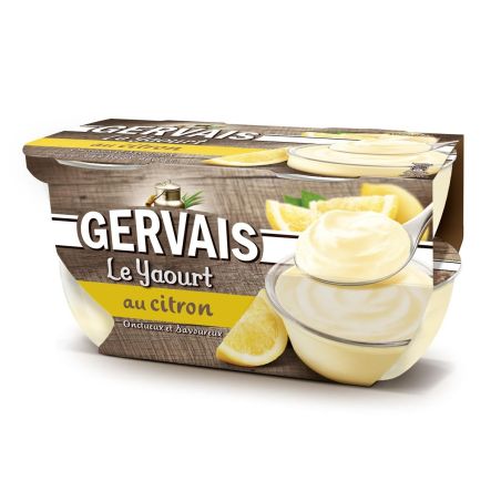 Danone Gervais Le Yt Citron 4X115G