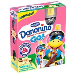Danone Danonino Go Sav.Vanille 4X70G