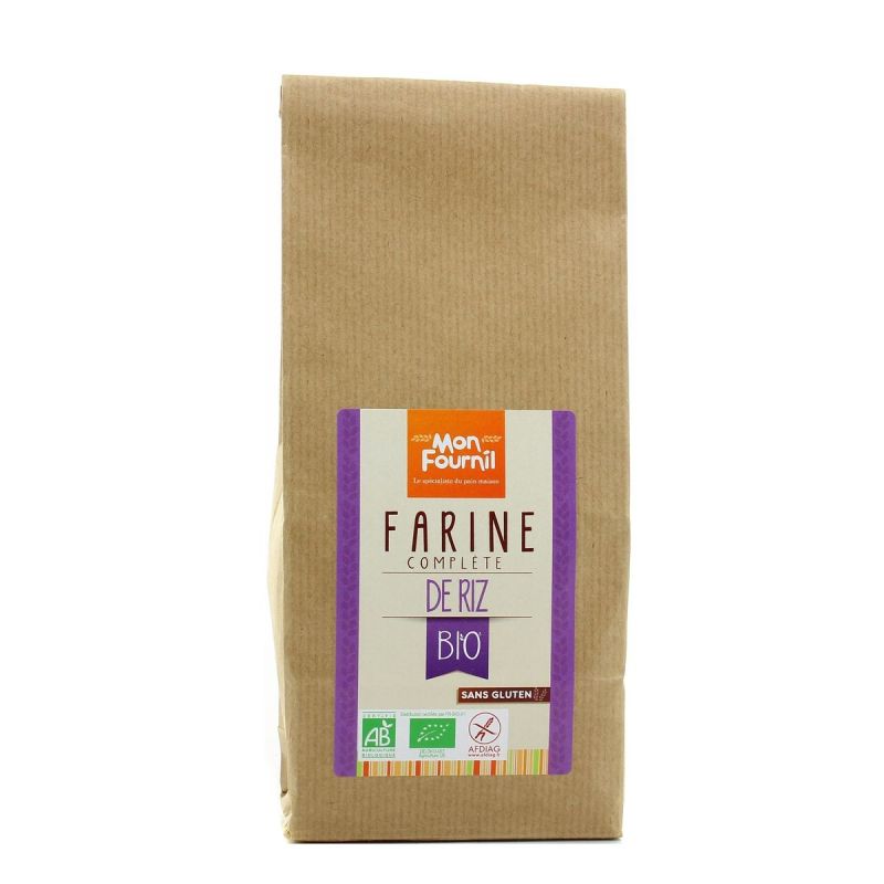 Monfournil Monf.Farine Riz Cmp.Bio 400G