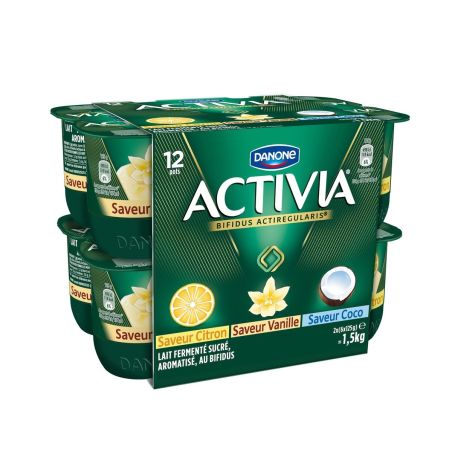Danone Activia Aromat.Panache 12X125G