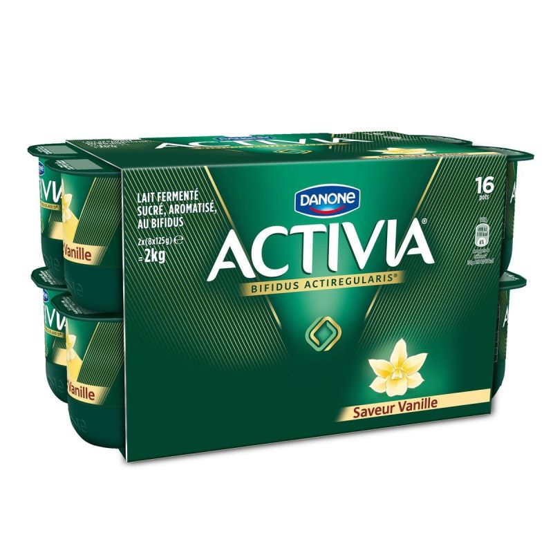 Danone Dan.Activia Sav.Vanille16X125G