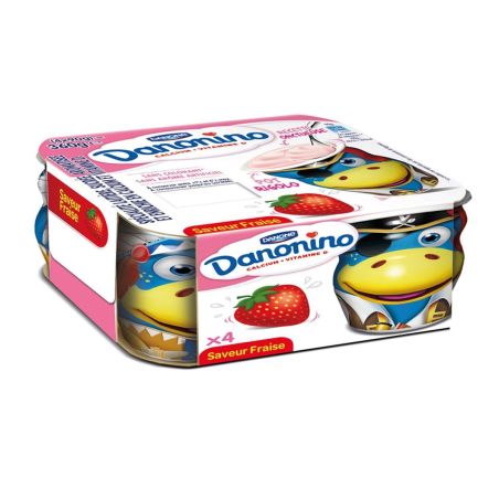 Danone Dan.Superdino Fraise 4X90G