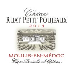 Château Ruat Petit Poujeaux Moulis En Médoc Rouge 2014 75Cl