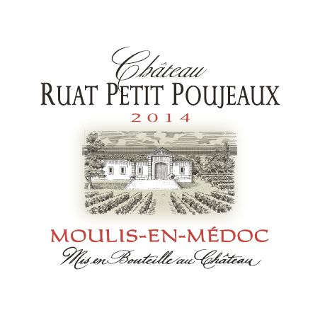 Château Ruat Petit Poujeaux Moulis En Médoc Rouge 2014 75Cl