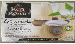 Ker Ronan K.Ronan Yt Arom Vanille 4X125G