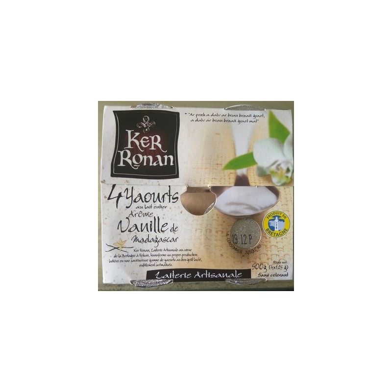 Ker Ronan K.Ronan Yt Arom Vanille 4X125G