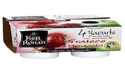 Ker Ronan K.Ronan Yt Fraise Ploug.4X125G