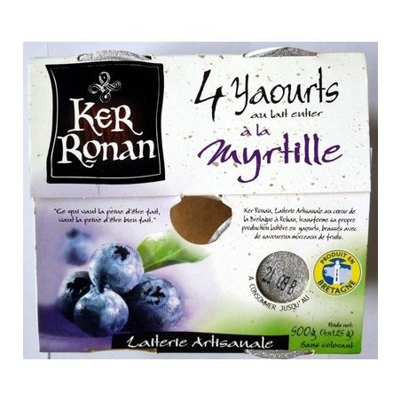 Ker Ronan K.Ronan Yt Bras Myrtill 4X125G