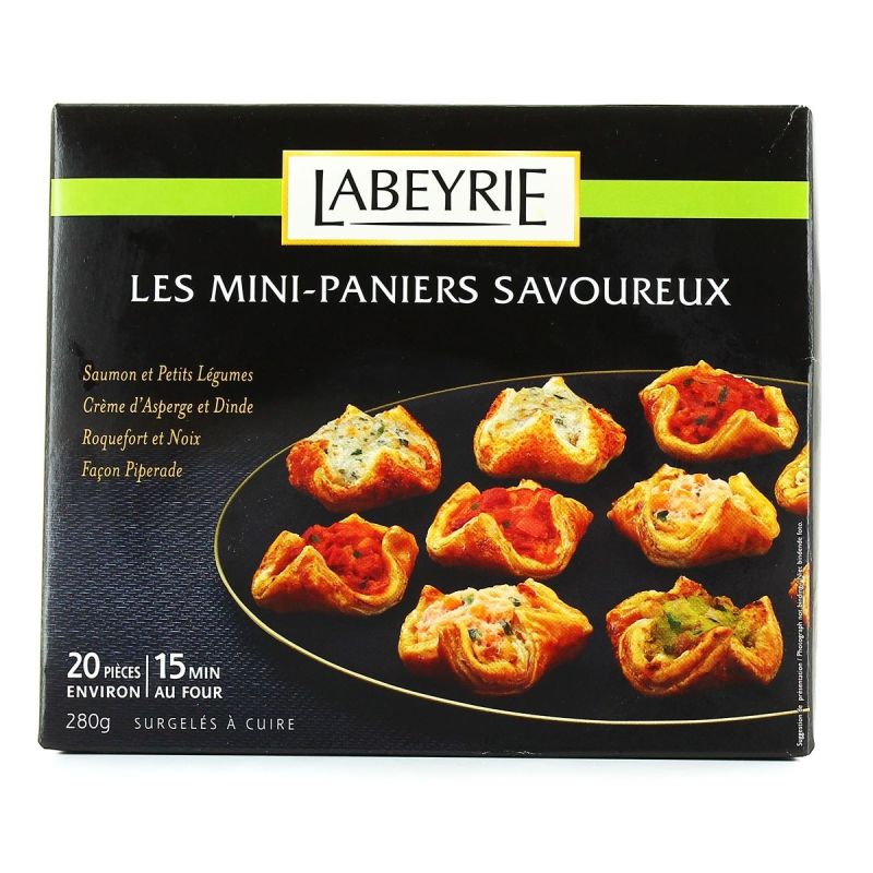 Labeyrie 280G 20 Mini Paniers Savoureux