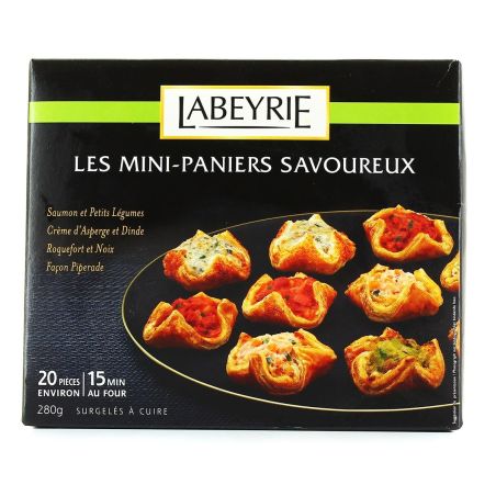 Labeyrie 280G 20 Mini Paniers Savoureux