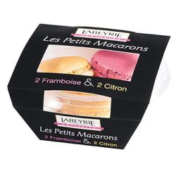 Labeyrie 40G 4 Petits Macarons Framboise/Citron