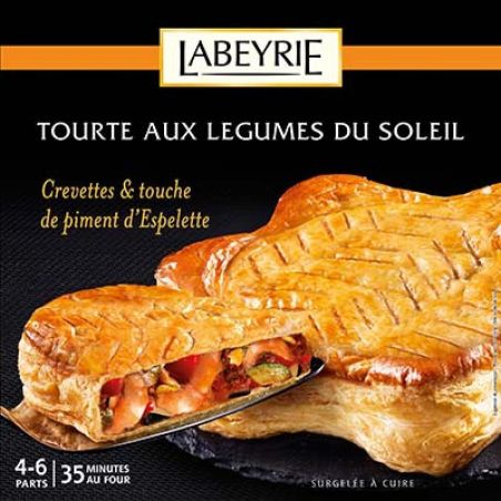 Labeyrie Tourt.Legum.Crevet.500Lab