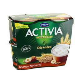 Activia 4X120G Quinoa/Noisette