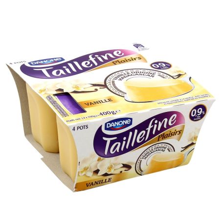 Taillefine Taillef.Plaisir Vanille 4X100G