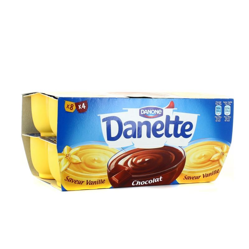Danone Danette Sav.Van-Choco 12X115G