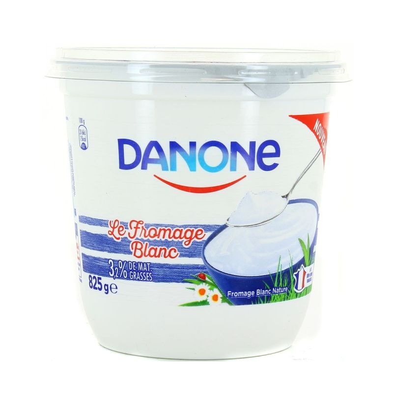 Danone 825G Fromage Blanc Nature