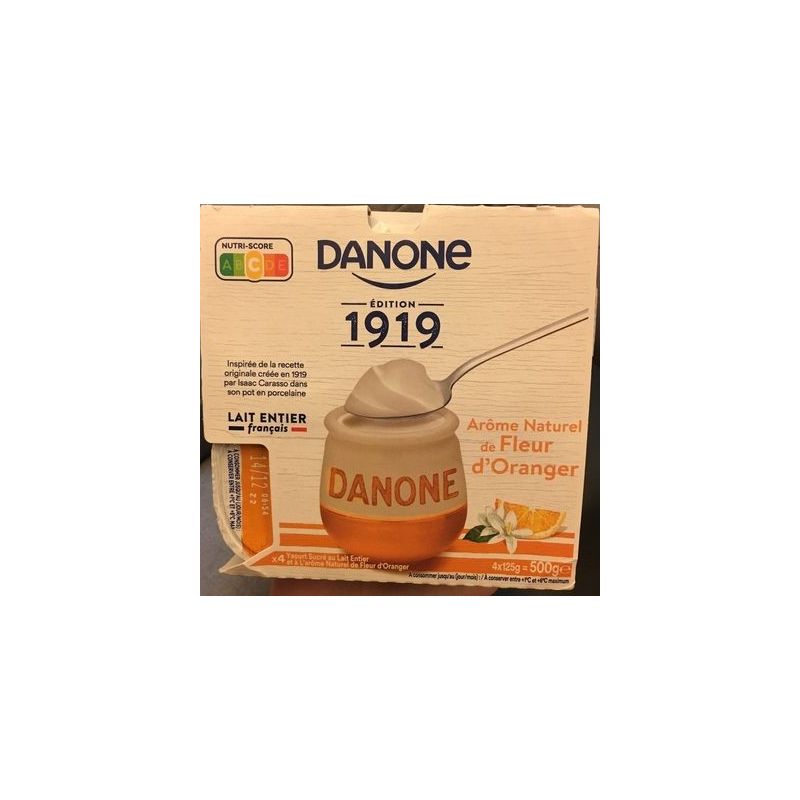 Danone Dan.Yt Ent.Aro Fl.Orang.4X125G
