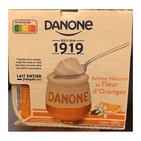 Danone Dan.Yt Ent.Aro Fl.Orang.4X125G