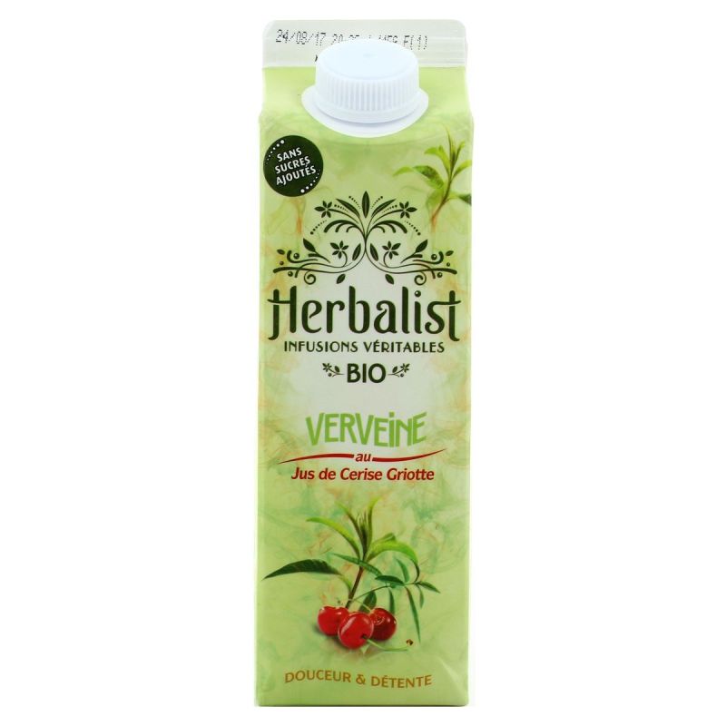 Herbalist Brick 1L The Vert Verveine Cerise