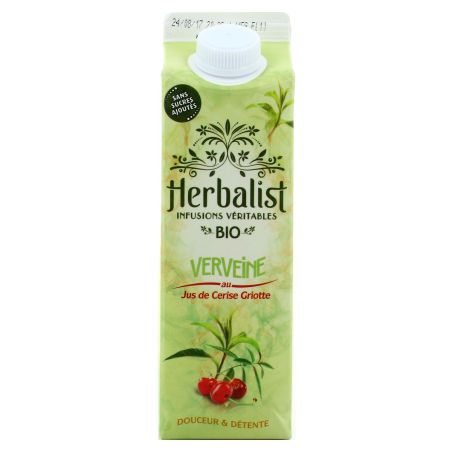 Herbalist Brick 1L The Vert Verveine Cerise