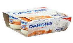 Danone 4X125G Lait Entier Miel