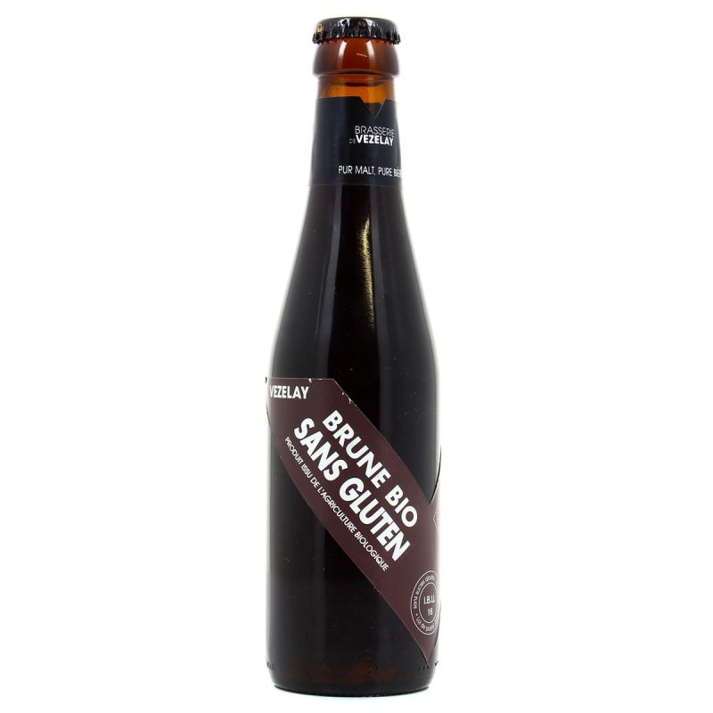 Brasserie De Vezelay 25Cl Brune Bio Ss Gluten B.V.