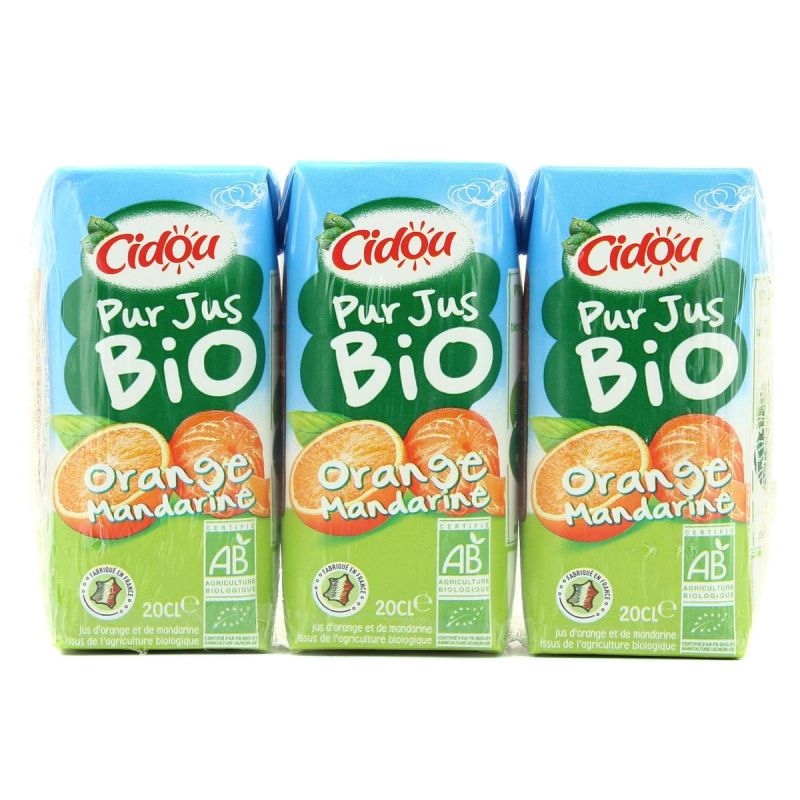 Cidou 3X20Cl Orange-Mandarine