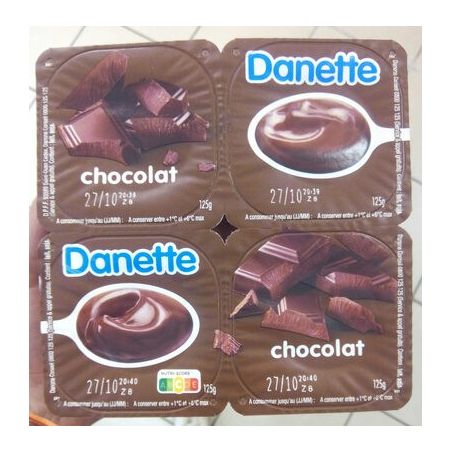 Danette 4X125G Chocolat