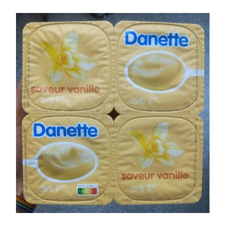 Danette 4X125G Vanille