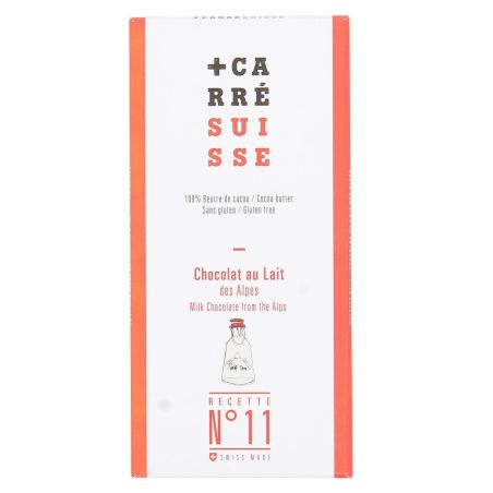 Carre Suisse 100G Choc Lait Montagnes