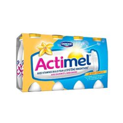 Actimel 8X100G Saveur Vanille