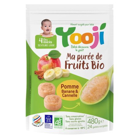 Yooji 480G Puree Lisse Pbc Bio
