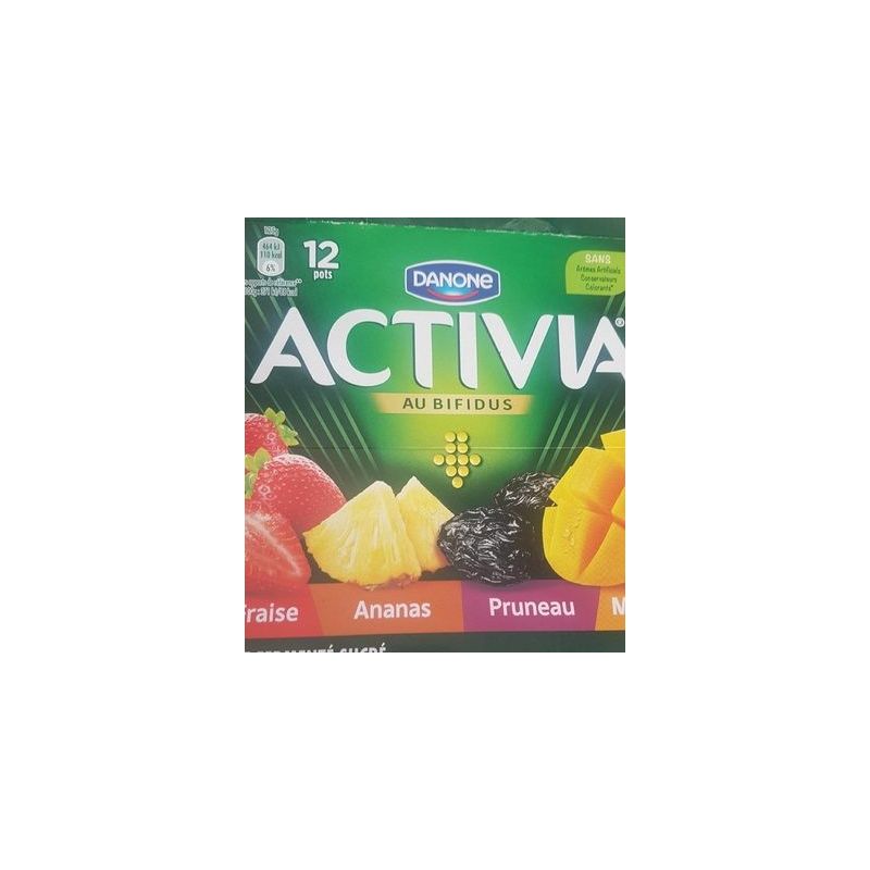 Danone Activia Frt Pan.12X125G