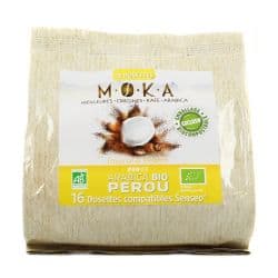 Moka Cafe Perou 16Cap Bio 112G