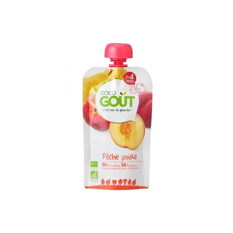 Good Gout Gt Peche Poire Bio 120G