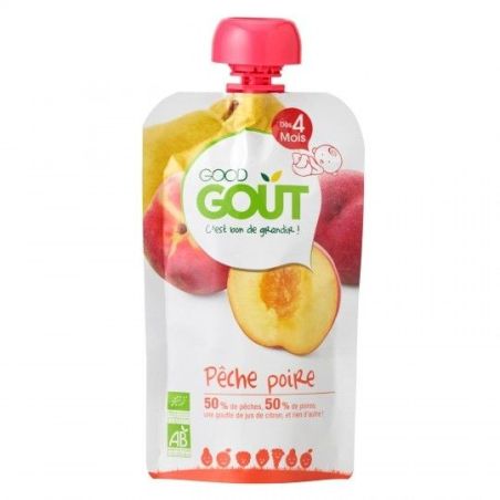 Good Gout Gt Peche Poire Bio 120G