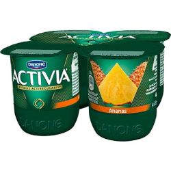 Activia 4X125G Bifidus Fruit Ananas