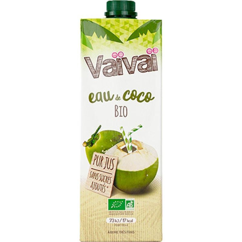 Vaivai Eau De Coco Bio 1L