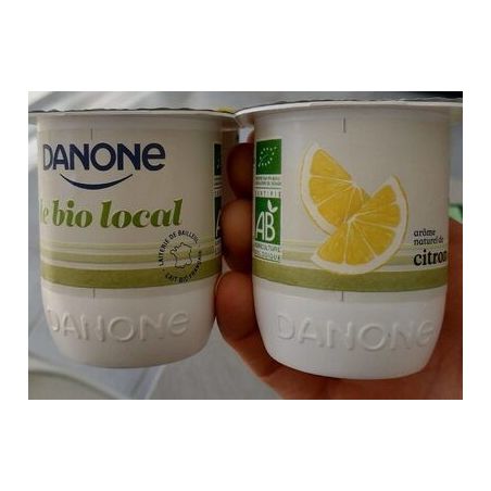 Petits Gervais Danone Le Bio Citron 4X125G