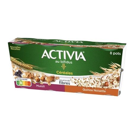 Activia Cer.Quin Muesli 8X120G