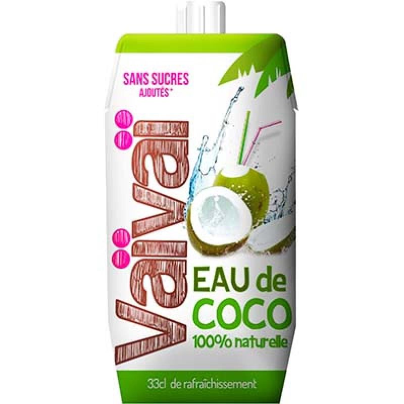 Vaivai Brick 33Cl Eau Coco 100% Naturelle Vai