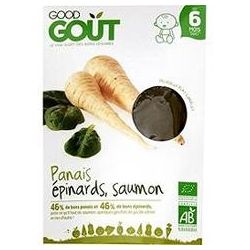 Good Gout 190G Panais Epinards Saumon