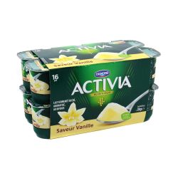 Danone Activia Saveur Vanille 16X125G