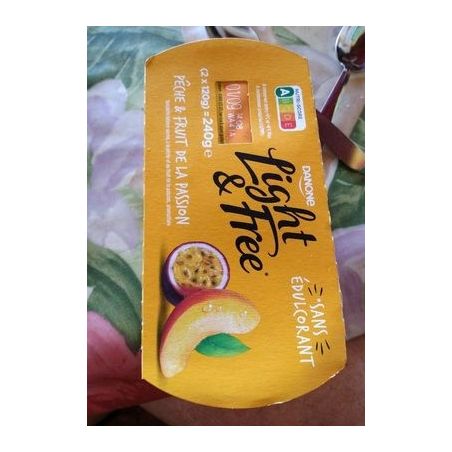 Light&Free 2X120G Peche Passio
