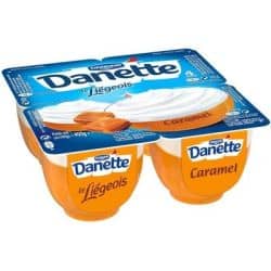Danette 4X100G Liegeois Caram