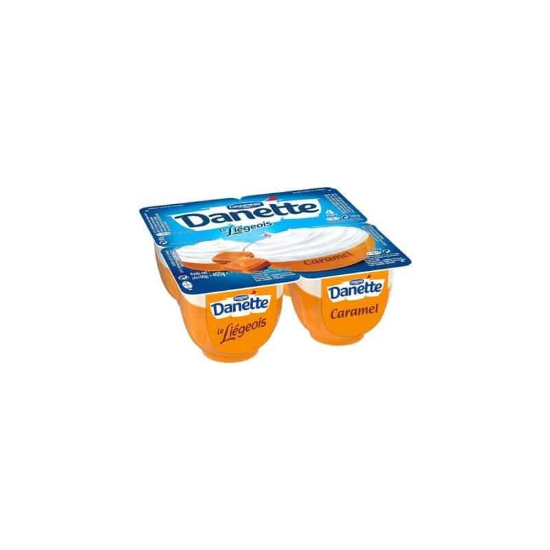Danette 4X100G Liegeois Caram